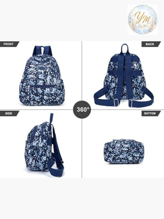 Mini Nylon Backpack Purse for Women Anti Theft Travel Daypack Water Resistant main image 6